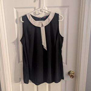 Vince Camuto black and white blouse - 1X